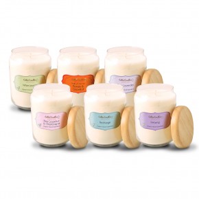 6 Large pop jars for €120
