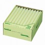 12" Straight sided candles BOX 50 IVORY