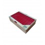 10" tapered dinner candles Red Case 100