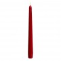 10" tapered dinner candle Red single