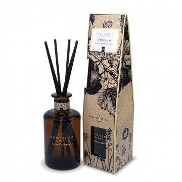 Celtic organic range 200ml diffuser Unwind